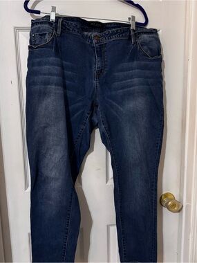 Max Jeans Women's Dark Blue Boyfriend Jeans